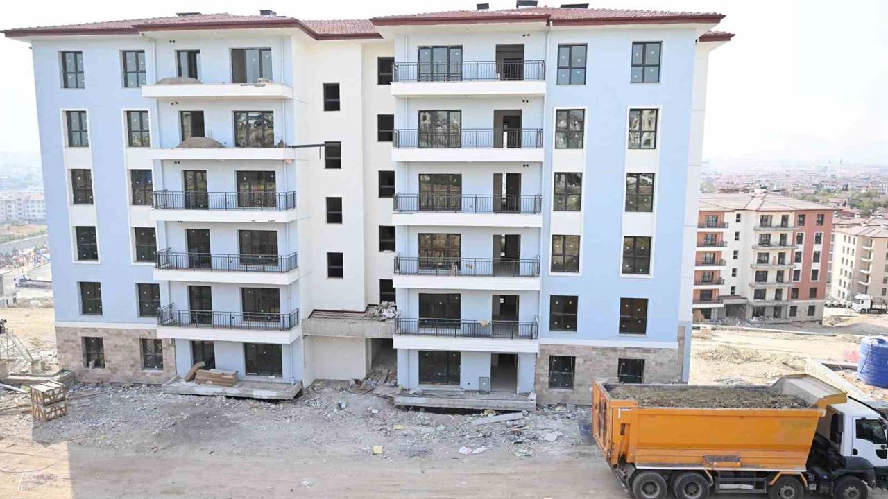 Malatya Battalgazi'de Taştepe Mahallesi’nde Kentsel Dönüşüm Projesi Tamamlanıyor