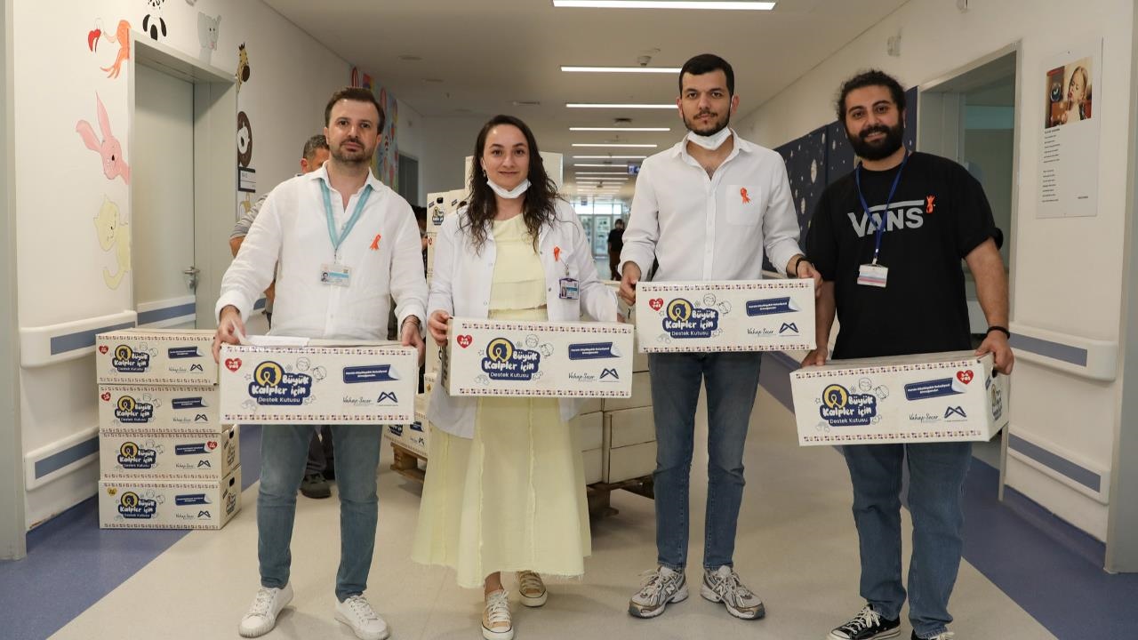 Mersin Büyükşehir’den Lösemili Çocuklara Moral Desteği…