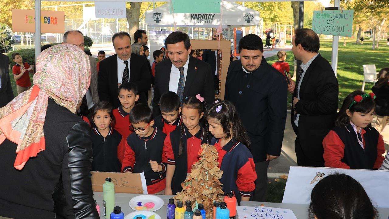 Karatay'da Gerçekleşen Orman ve Su Farkındalığı Etkinliğinde Çocuklar Bilinçlendirildi