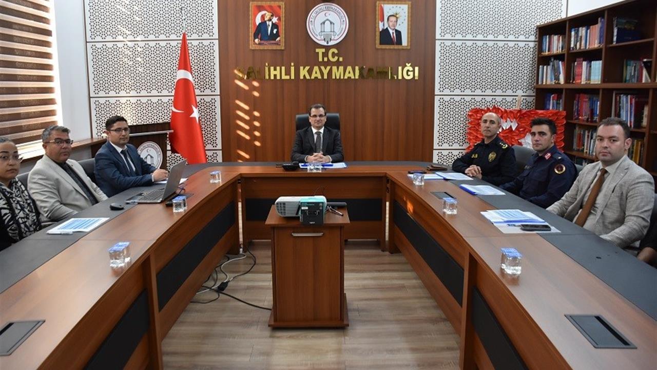 Salihli Manisa'da Metruk Binalara Yönelik Toplantı Gerçekleştirildi