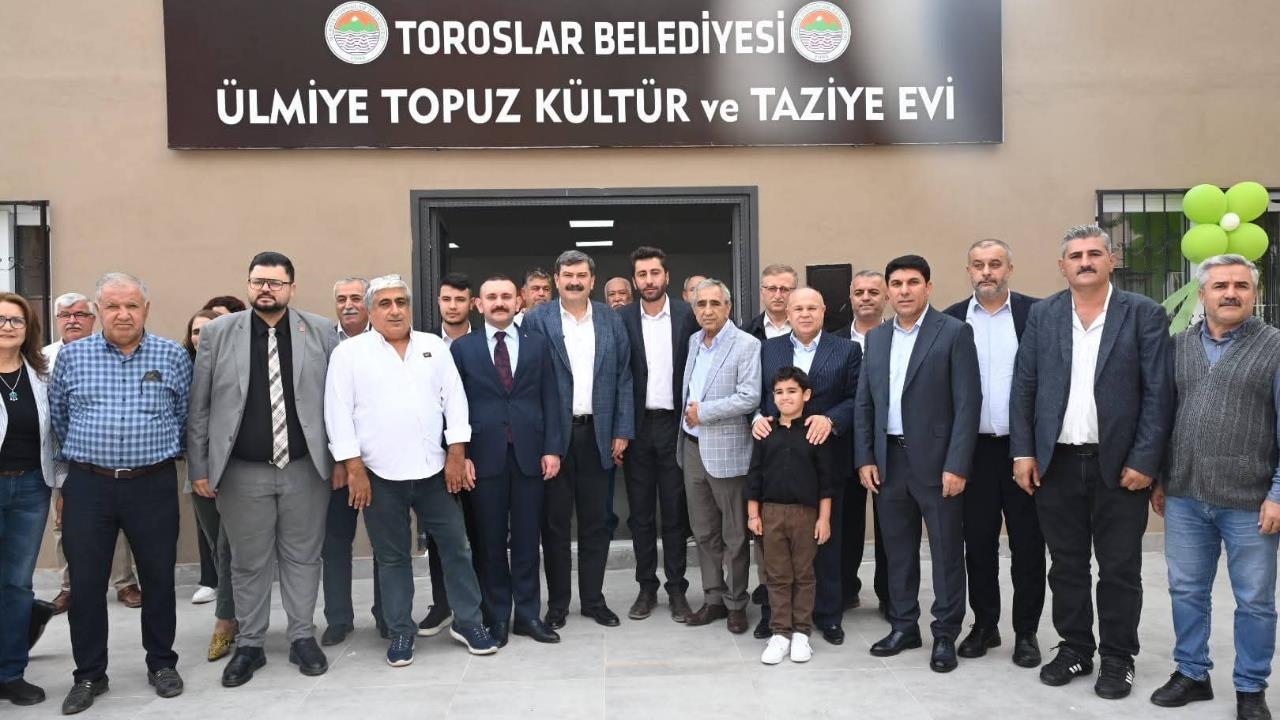 Başkan Sarı " Mimar Sinan Parkı ve Ülmiye Topuz Taziye Evi Hayırlı Olsun"