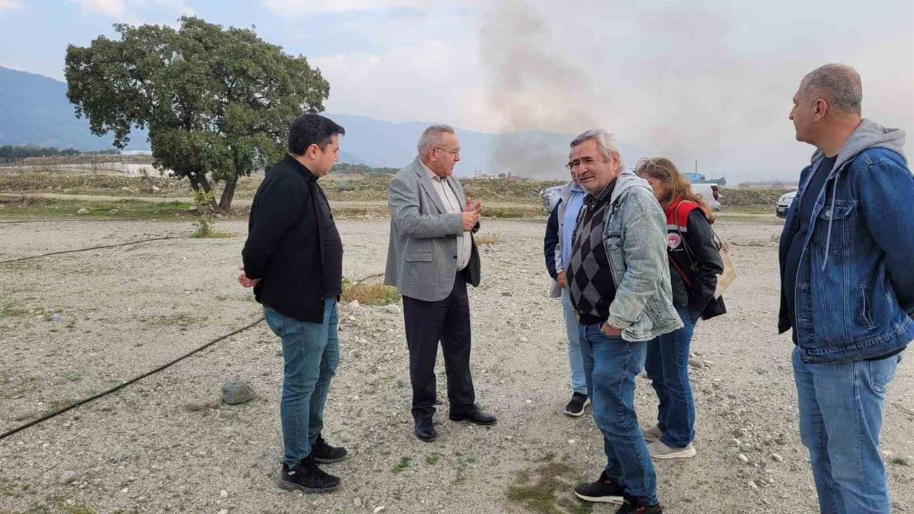 Buharkent’te İncir Fidanlarında Gelişim Gözlemi Yapıldı