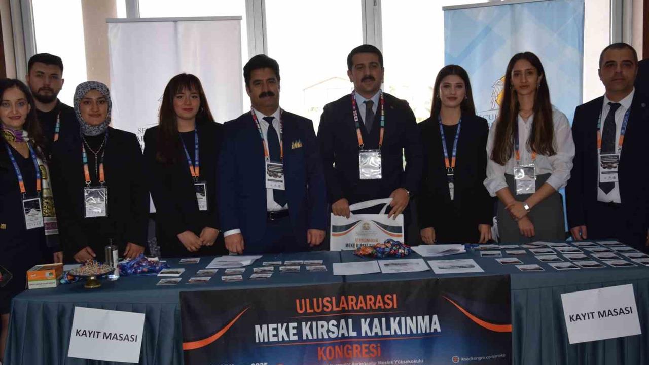 Konya Karapınar'da Meke Kırsal Kalkınma Kongresi Düzenlendi