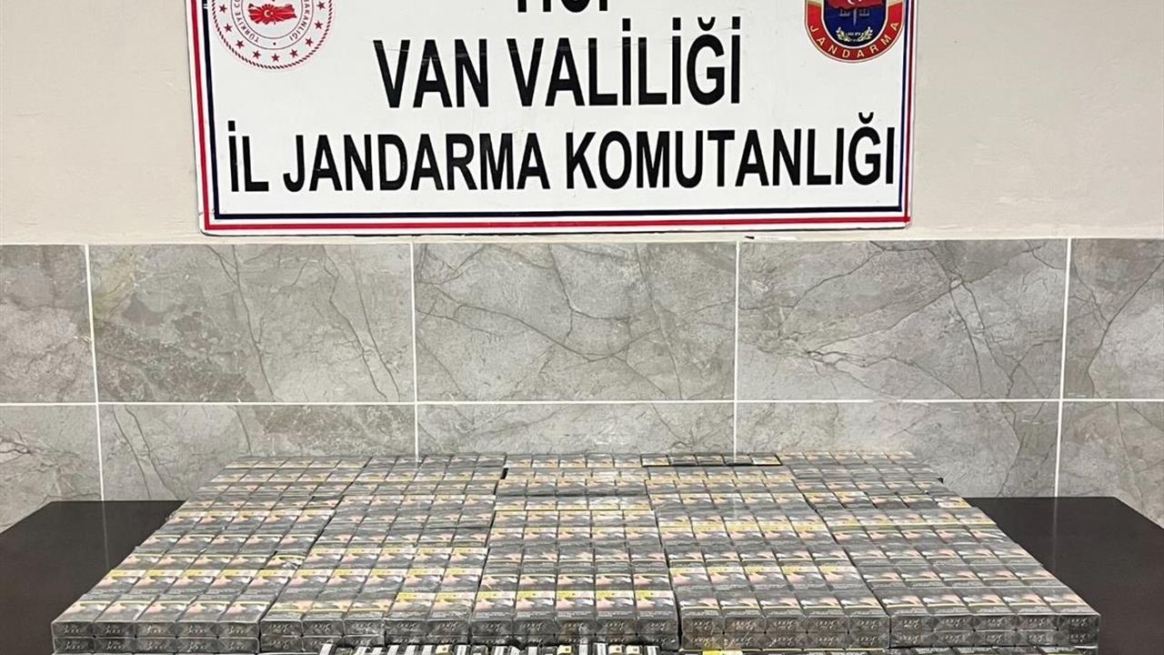 Van Başkale ve Özalp İlçelerinde 3 Bin 75 Paket Kaçak Sigara Ele Geçirildi