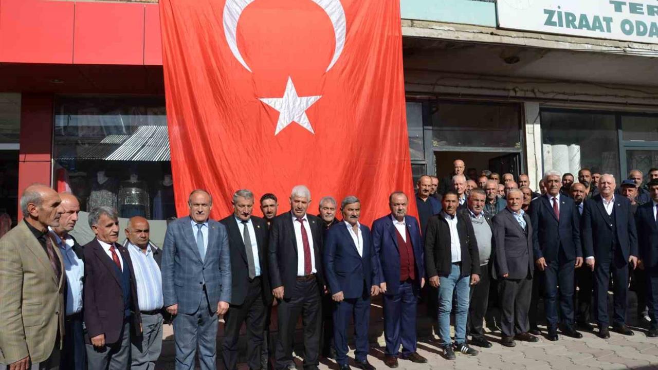 Erzincan Tercan'da Bayraktar, Hayvancılık İçin Destek Çağrısı Yaptı
