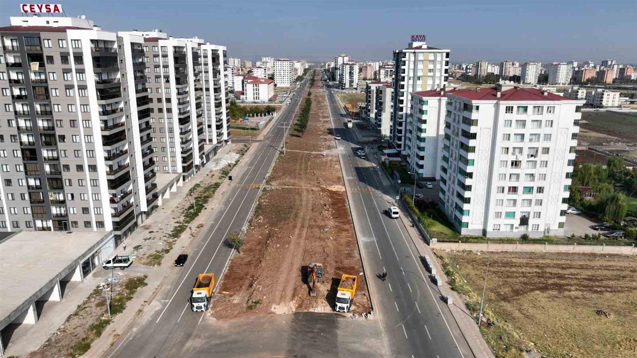 Diyarbakır Yenişehir'de 60 Bin Metrekarelik Peyzaj Çalışması Başlatıldı