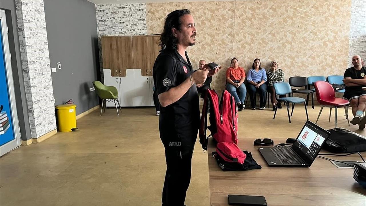 Muğla Bodrum'da Afet Bilinci ve Farkındalık Eğitimi Düzenlendi