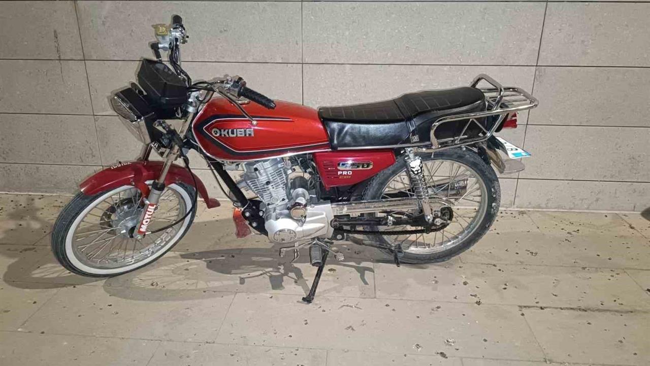 Şırnak İdil'de Mardin'den Çalınan Motosiklet Ele Geçirildi