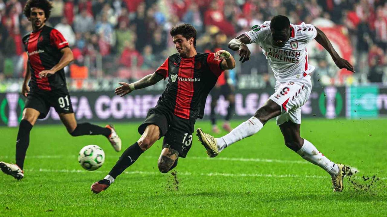Samsunspor UEFA Konferans Ligi'nde Liderliğe Yükseldi