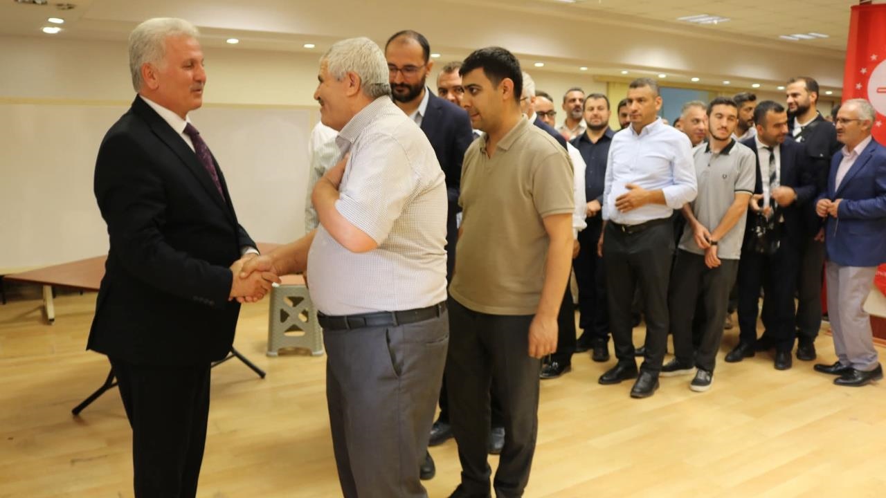 Müftü Aydın Yığman Vedalaştı