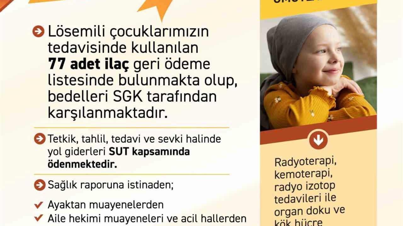 Ankara'da Lösemili Çocuklar Haftası İçin Yapılan Paylaşım