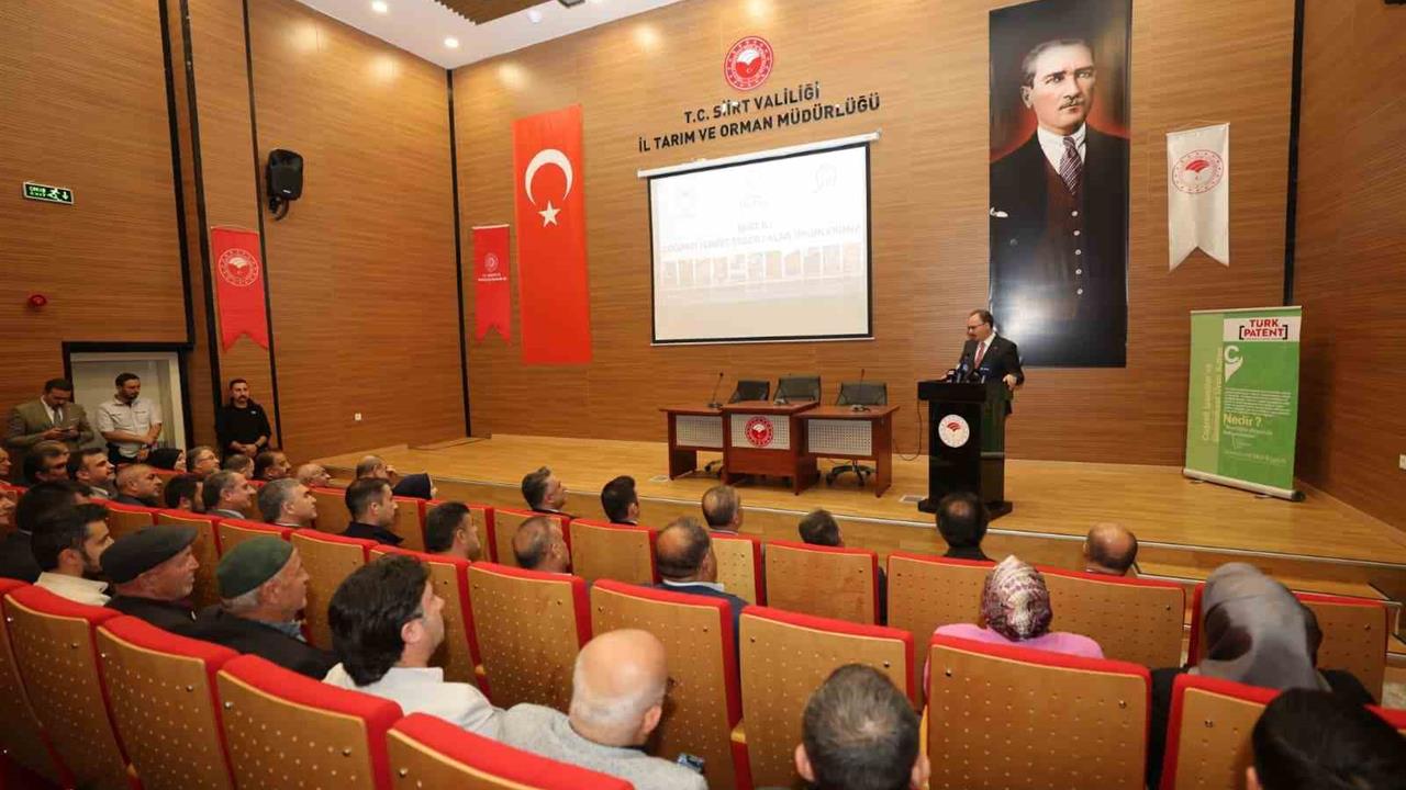 Siirt'te Coğrafi İşaretler Farkındalık Konferansı Düzenlendi