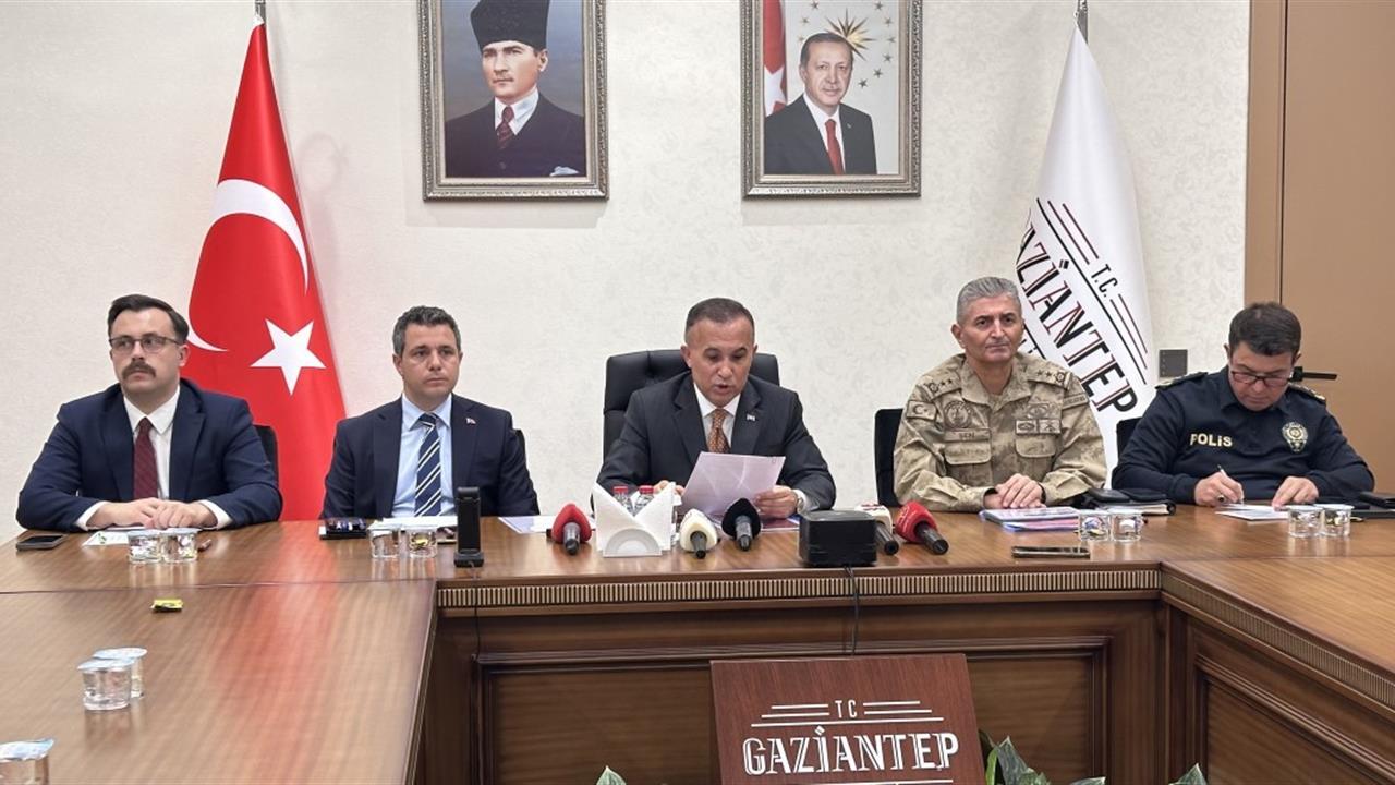 Gaziantep'te 2025 Yılı İlk 10 Ayına Ait Asayiş Bilançoları Duyuruldu