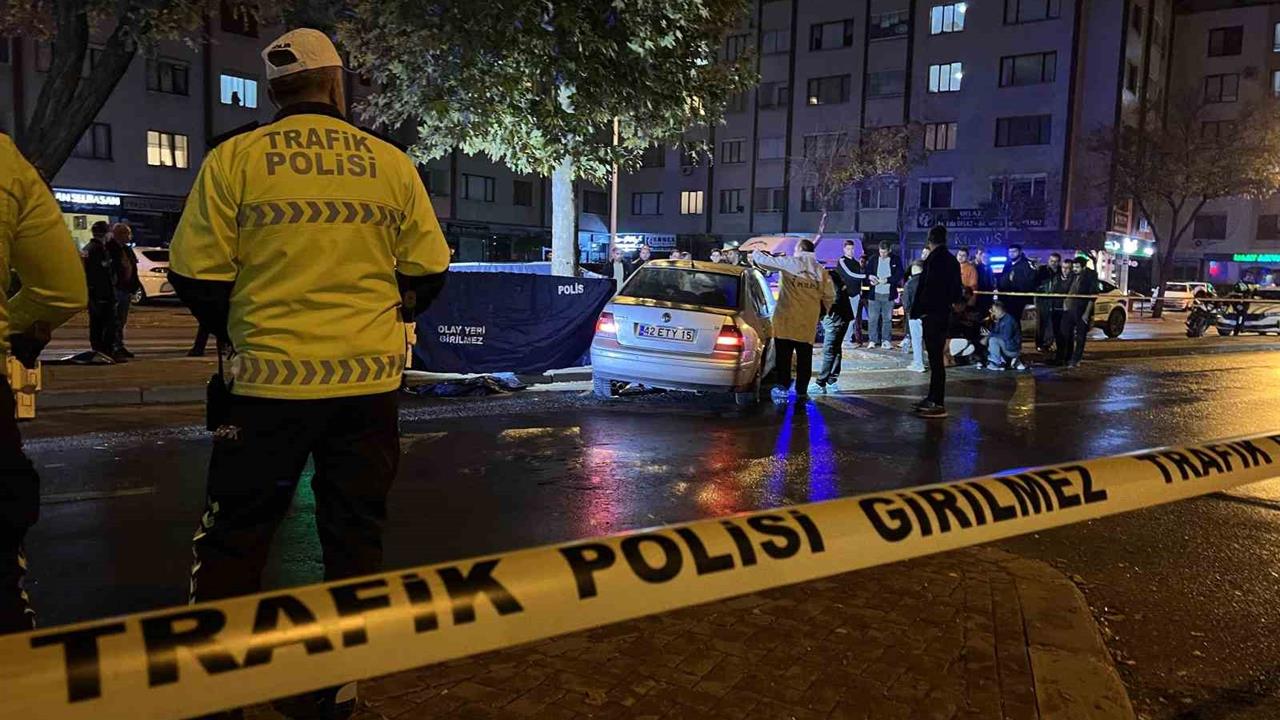 Konya Selçuklu'da Bir Otomobilin Çarptığı Yaya Hayatını Kaybetti