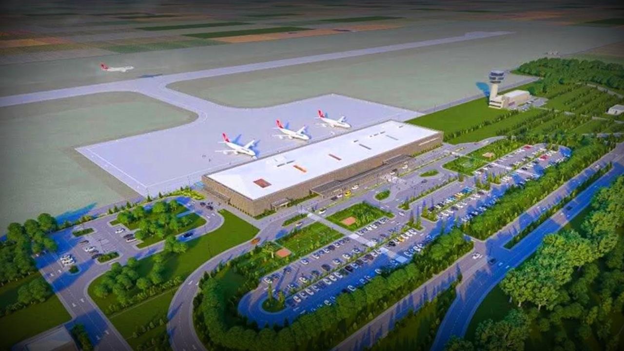 Bayburt Gümüşhane Havalimanı'nda Üstyapı Çalışmaları Hızla İlerliyor