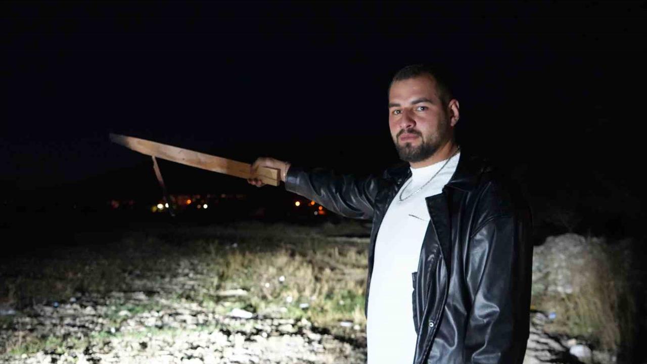 Bayburt'ta Gece Yarısı Domuz Sürüsü Panik Yarattı