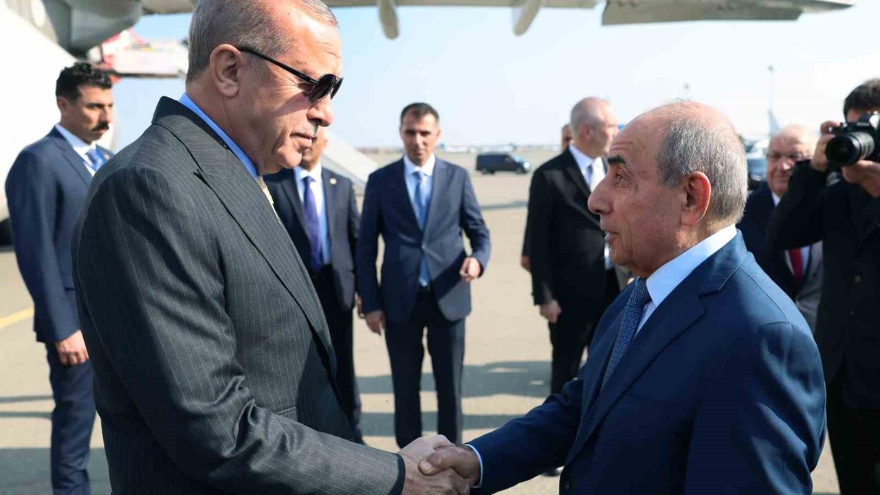 Cumhurbaşkanı Recep Tayyip Erdoğan, 8 Kasım Zafer Günü Kutlamaları İçin Bakü'ye Gitti
