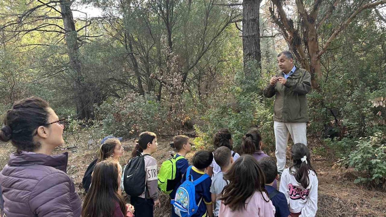 Aydın Sultanhisar'da Öğrenciler Yaban Hayatı Eğitimi Aldı