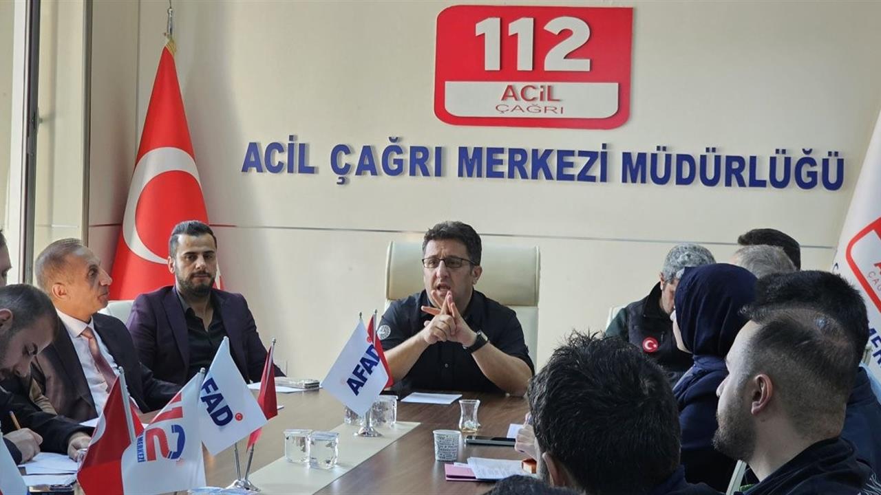 Hakkari'de Türkiye Afet Müdahale Planı Kapsamında Tatbikat Gerçekleştirildi