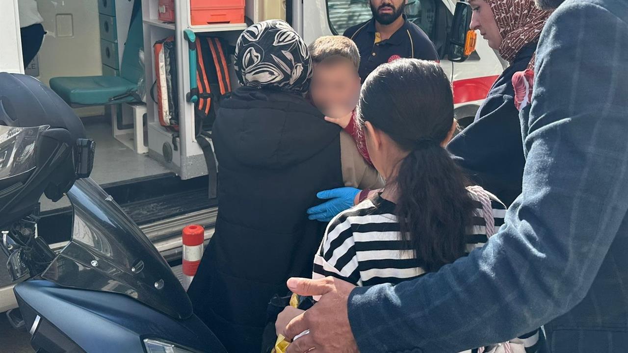 Adıyaman Merkez'de Motosikletin Çarptığı Küçük Çocuk Yaralandı