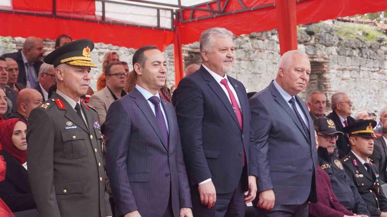 Lüleburgaz'da Düşman İşgalinden Kurtuluşun 103. Yılı Törenle Kutlandı