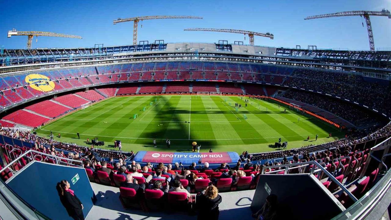 İstanbul'da Barcelona'nın Camp Nou Stadyumu İçin Yenileme Projesi Devam Ediyor