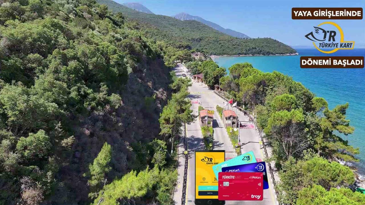 Aydın Dilek Yarımadası'nda Türkiye Kart Uygulaması İle Girişler Kolaylaşıyor