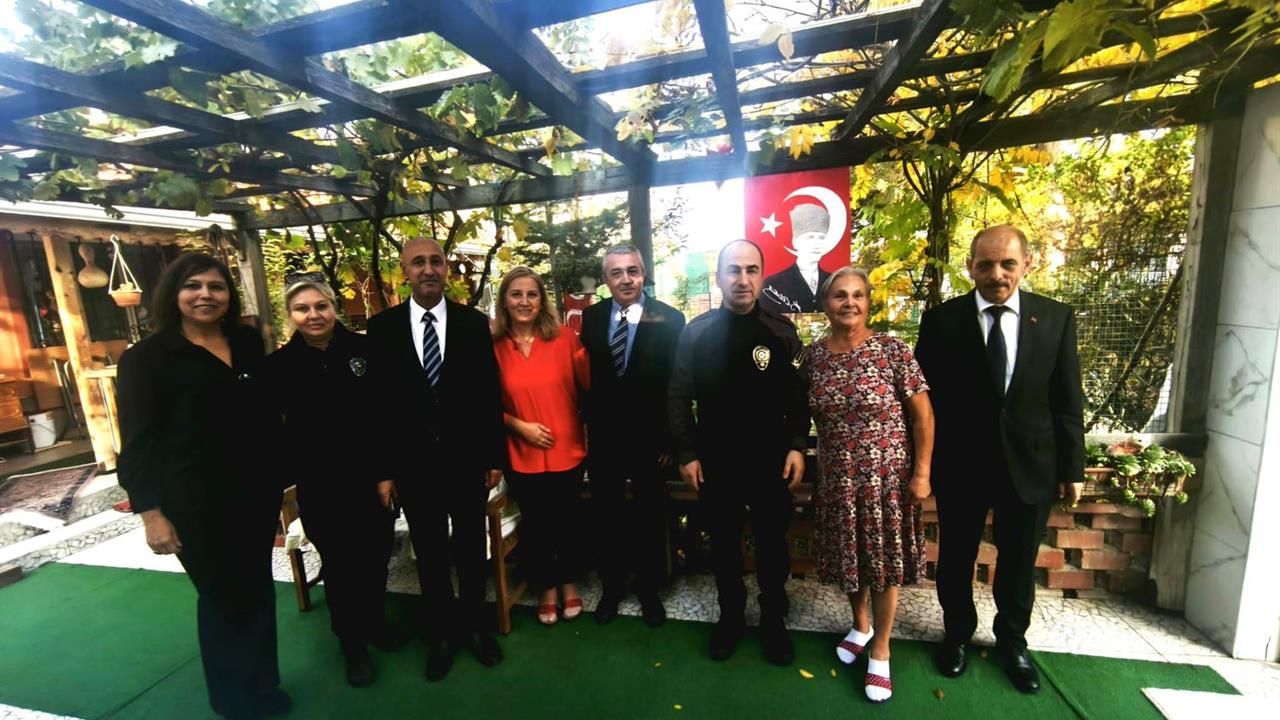 Eskişehir'de 41. Yıl Dönümünde Şehit Komiser Tevfik Er'in Ailesine Ziyaret Gerçekleşti