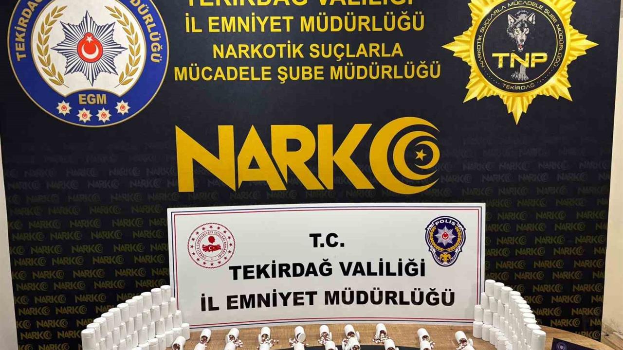 Tekirdağ Çorlu'da Narkotik Ekipler Tarafından Gerçekleştirilen Operasyonda 4 Şüpheli Tutuklandı