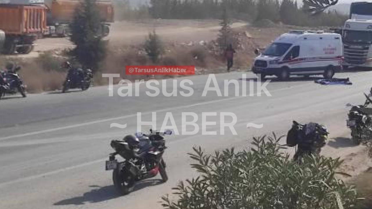 Mersin Tarsus’ta Motosiklet Kazası Can Aldı: 1 Ölü