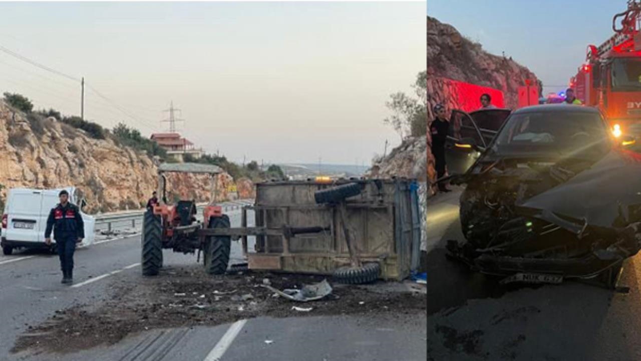 Narlıkuyu'da Şafak Vakti Zincirleme Kaza: 3 Araç Birbirine Girdi!