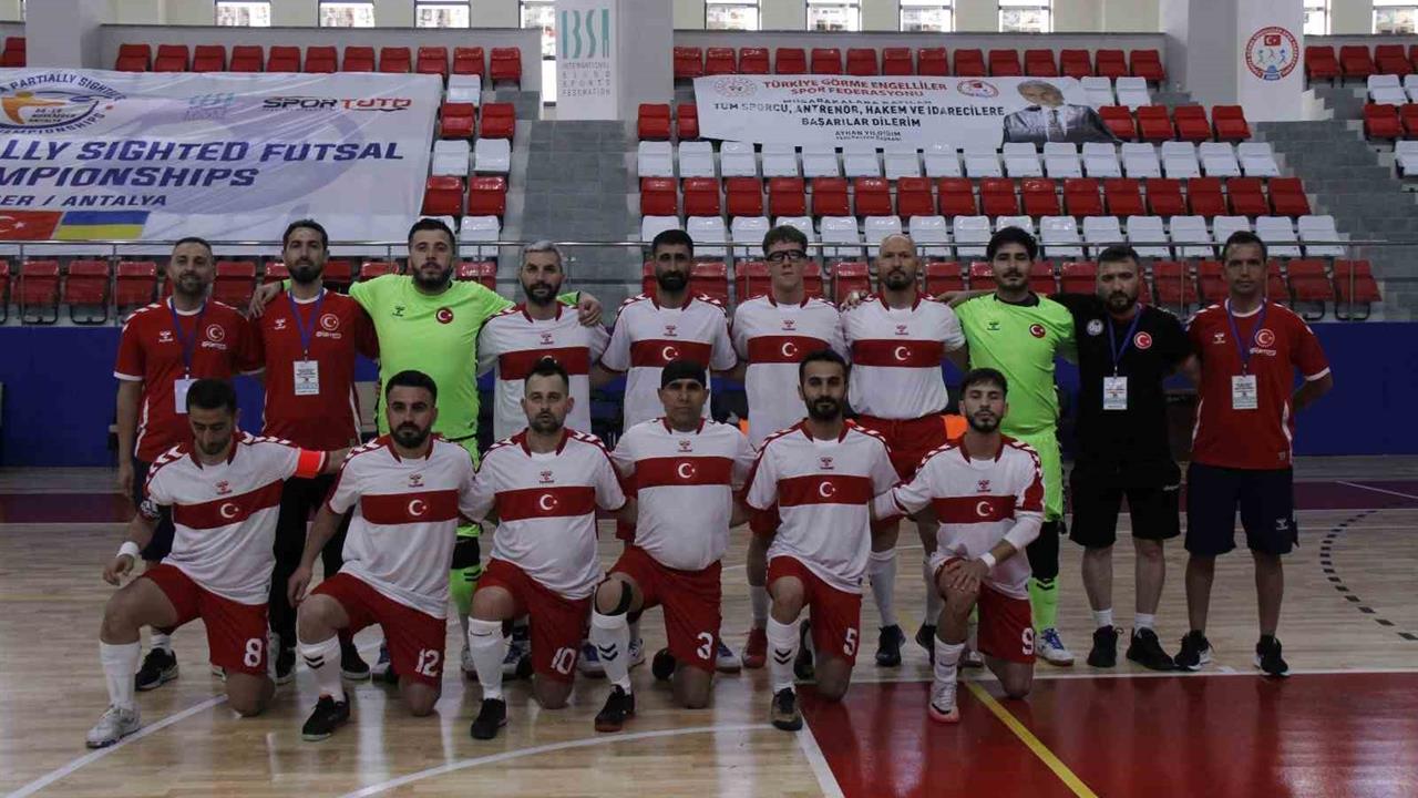 Antalya'da IBSA Kısmi Görme Engelliler Futsal Dünya Şampiyonası Heyecanı Başladı