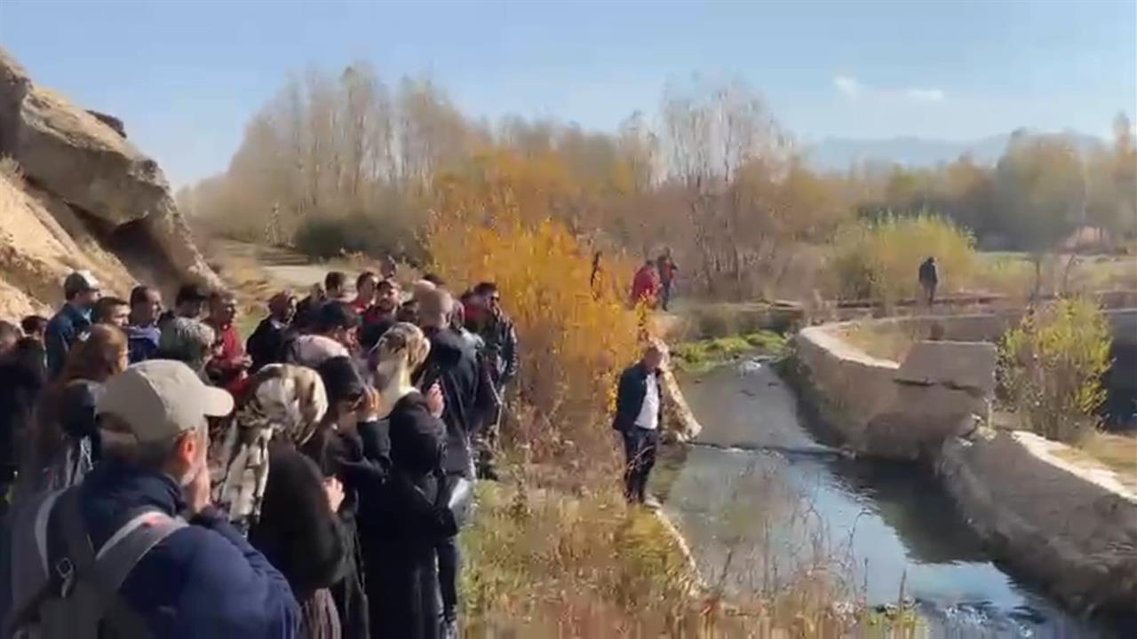 Van Gürpınar'da Urartu Kültürü için Tarihi Yapılar Ziyaret Edildi