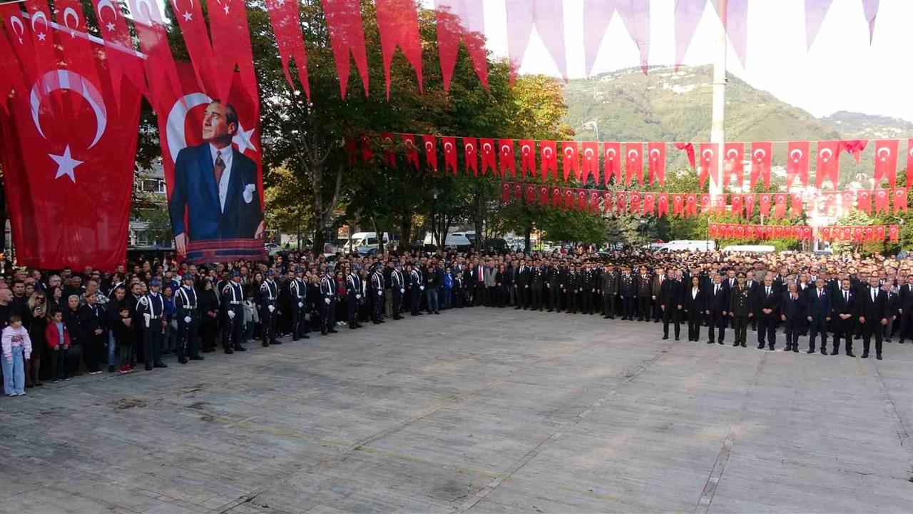 Ordu Altınordu'da Gazi Mustafa Kemal Atatürk İçin Anma Töreni Düzenlendi
