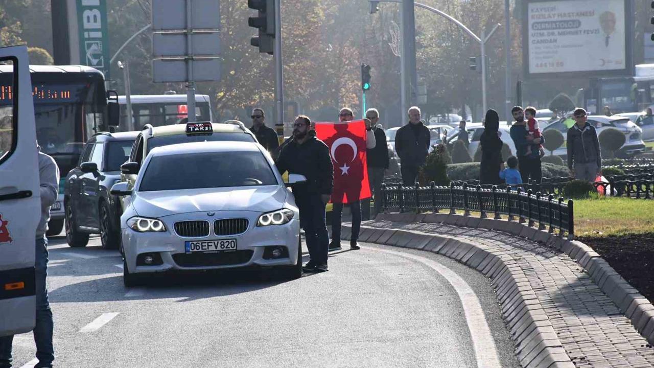 Kayseri'de Atatürk'ün Ölüm Yıldönümünde Anma Töreni Düzenlendi