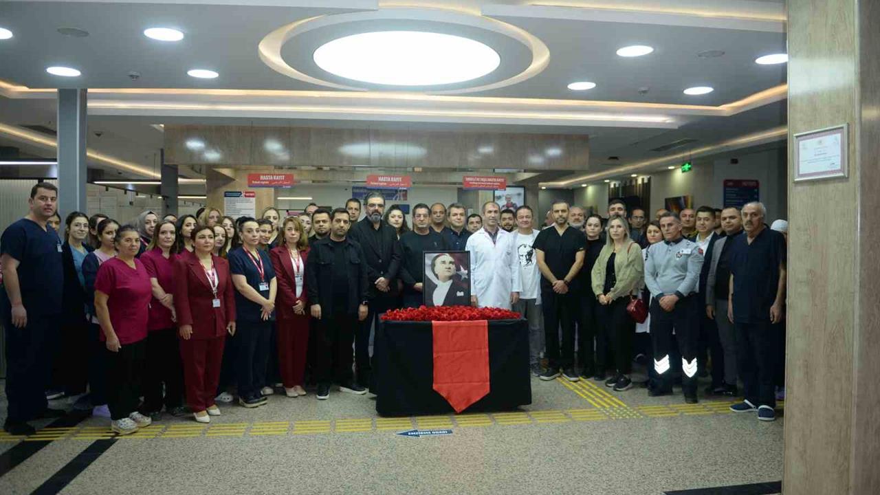 Gaziantep Özel Hatem Hastanesi'nde Atatürk Anma Töreni Gerçekleşti