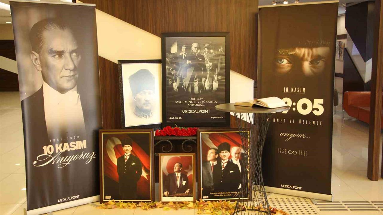 Medical Point Gaziantep Hastanesi, Ulu Önder Atatürk'ü Anma Töreni Düzenledi