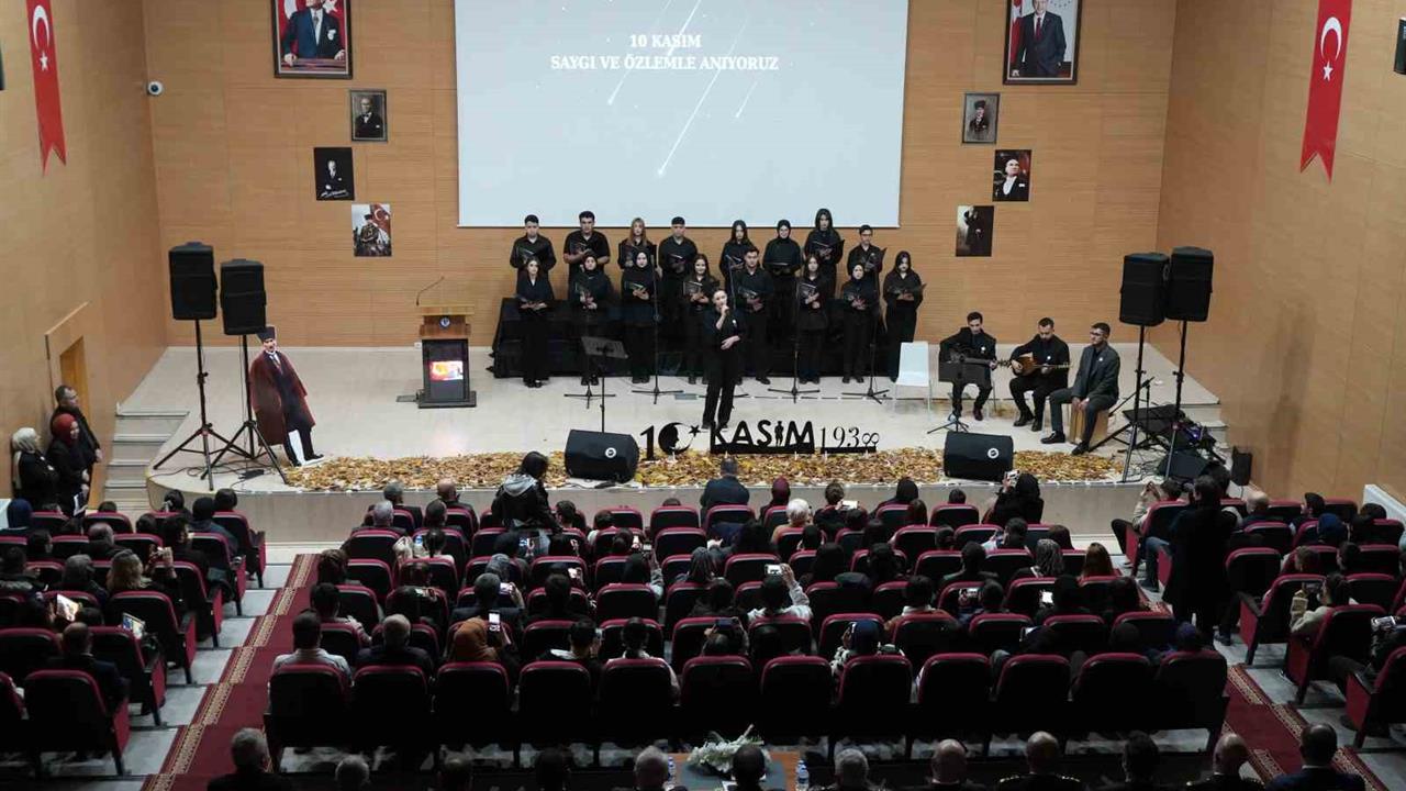 Bayburt’ta Atatürk'ün Vefatının 87'nci Yıl Dönümü Anıldı