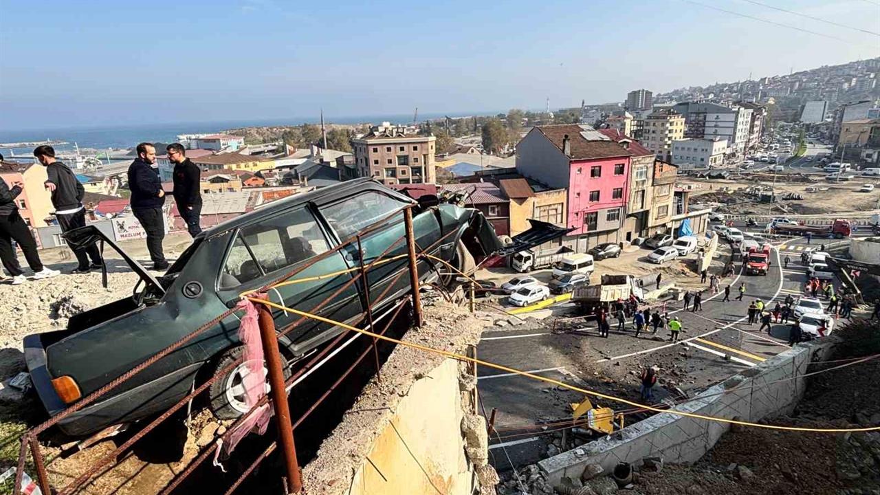 Trabzon'da Belediyeye Ait Kamyonet Kazaya Neden Oluyordu