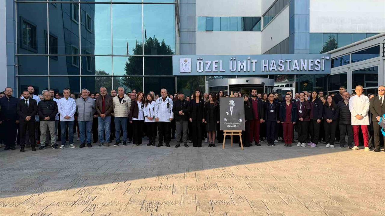 Eskişehir Özel Ümit Hastanesi'nde 87. Ölüm Yıldönümü Töreni Düzenlendi