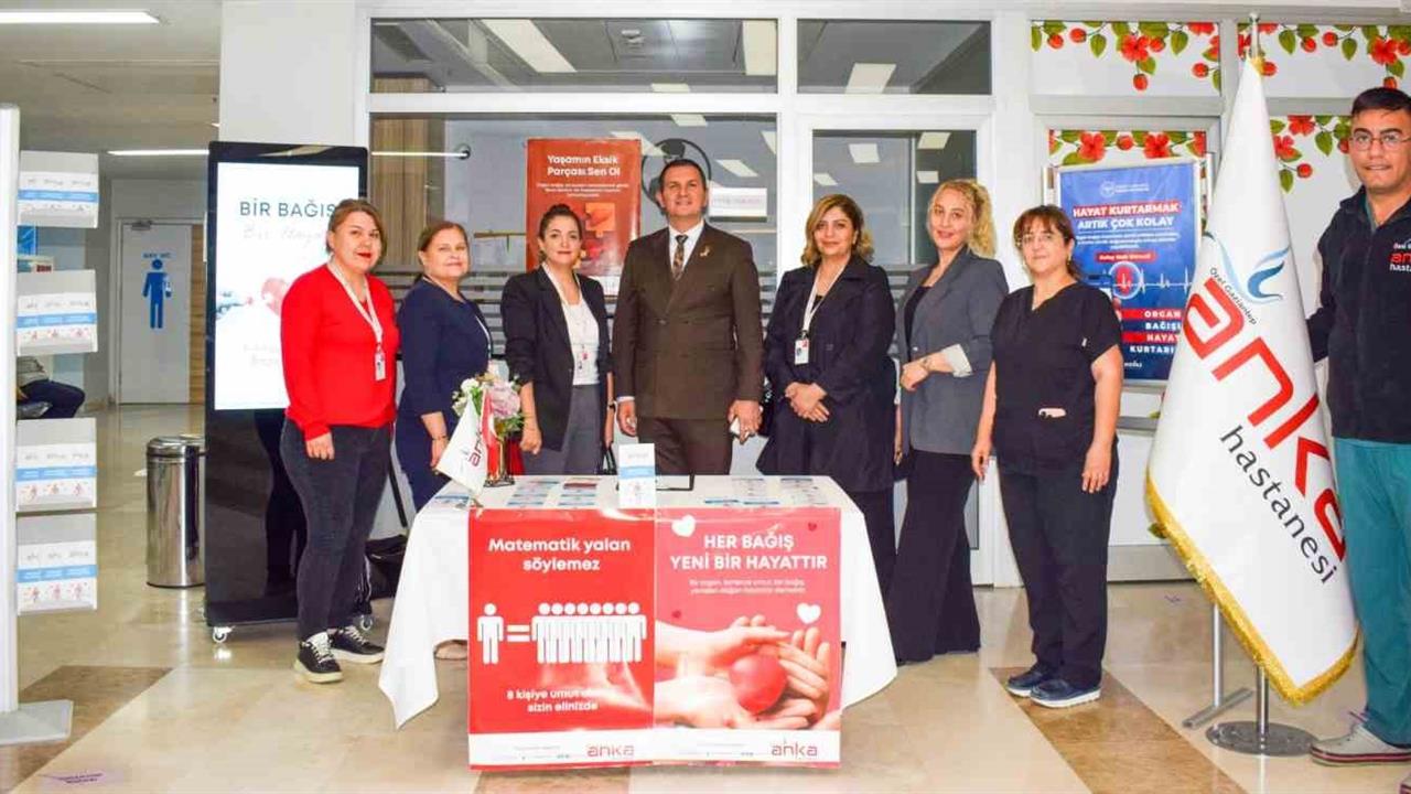 Gaziantep'te ANKA Hastanesi, Organ Bağışı Haftası etkinliğiyle organ bağışının önemine vurgu yaptı.