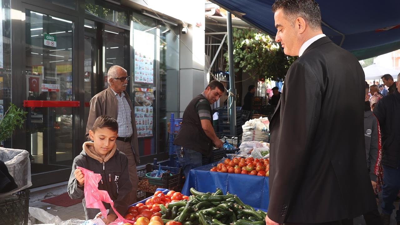 Koçarlı'da Belediye Başkanı Arıcı Esnaf ve Vatandaşlarla Bir Araya Geldi