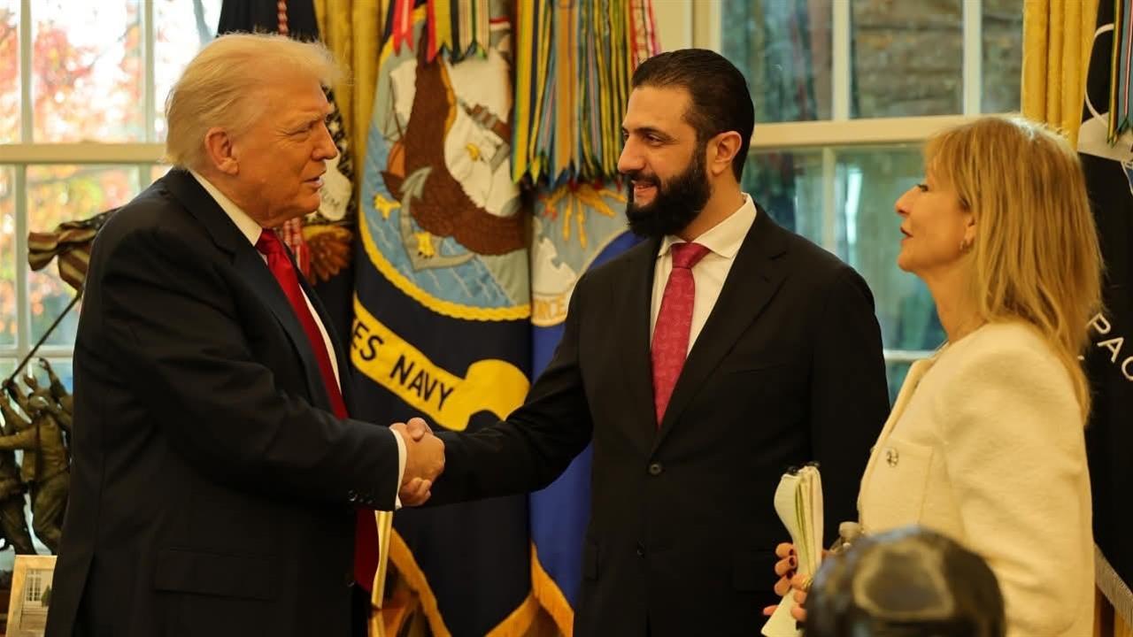 Şam'da Trump ve Eş-Şara, Bölgesel Konuları Görüştü