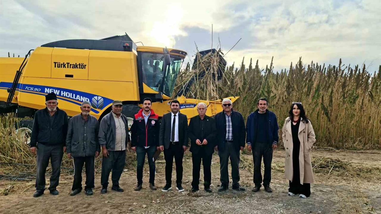 Kulu'da Endüstriyel Kenevir Hasadı, Kooperatif Desteğiyle Gerçekleşti