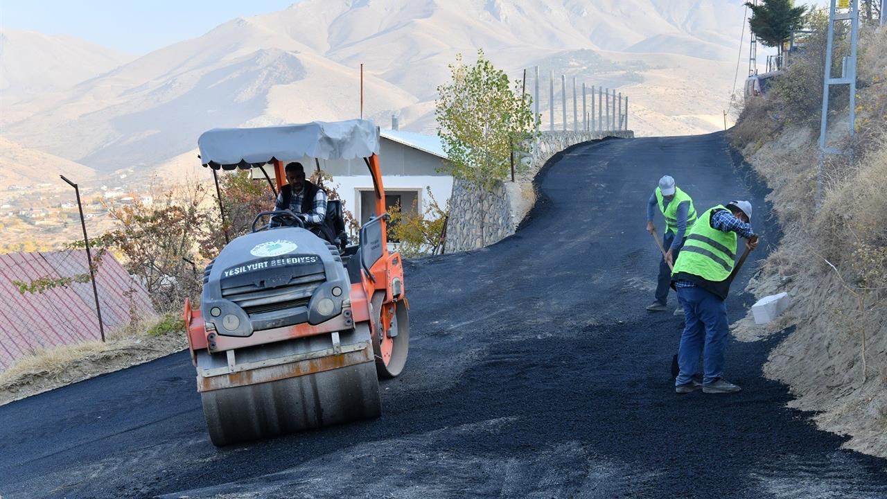 Malatya Yeşilyurt’ta Banazı Mahallesi Yolları Yenileniyor