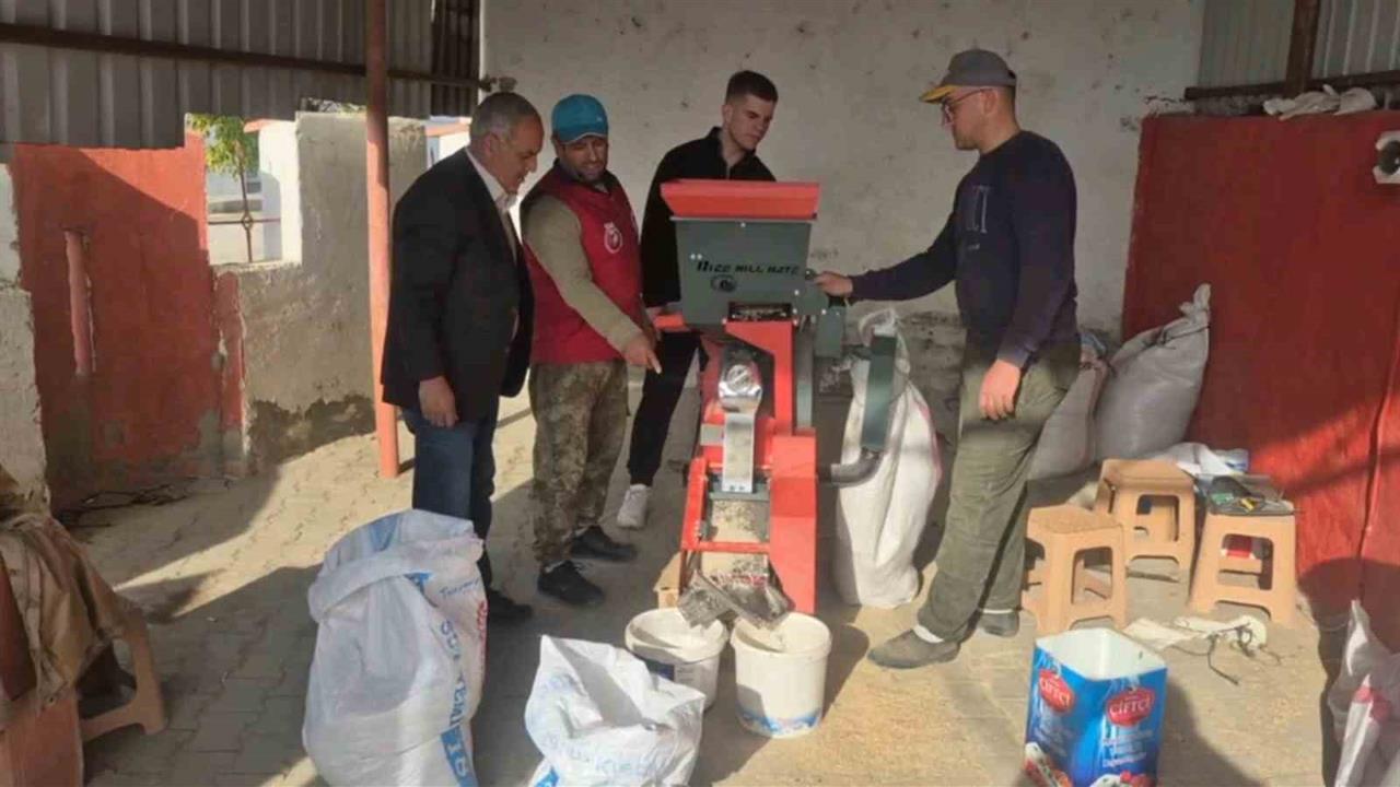 Edirne'de Üreticilere Sunulan Ücretsiz Pirinç Soyma Hizmetiyle Masraflar Azalıyor