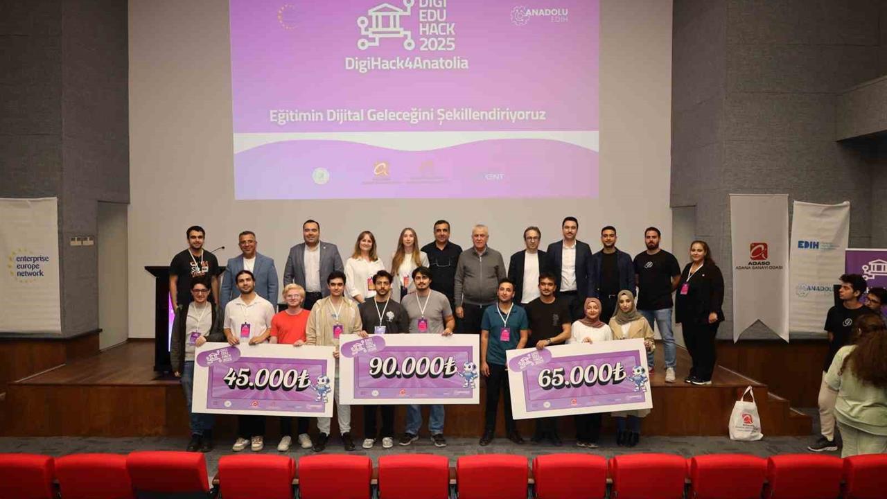 Adana'da Digihack4anatolia'da Ödüller Sahiplerini Buldu