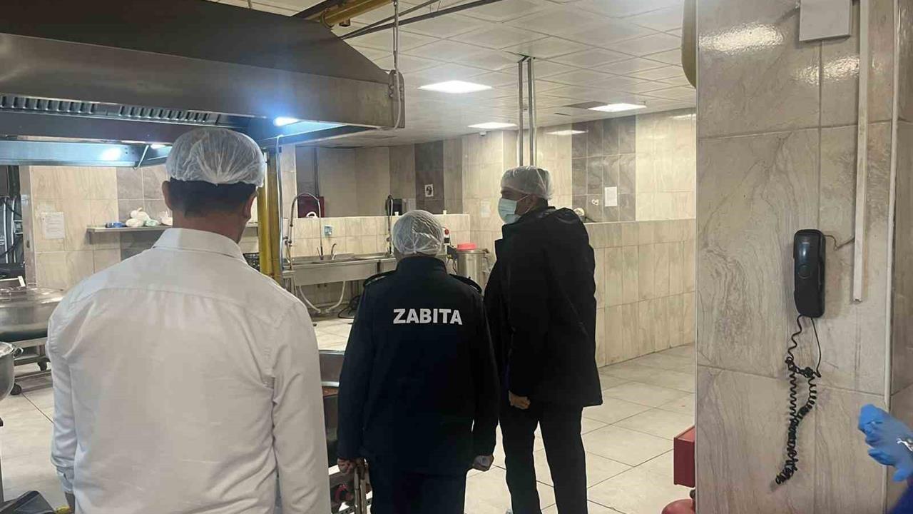 Hakkari'de GSB Yurt Yemekhanesi Zabıta Denetiminden Geçti