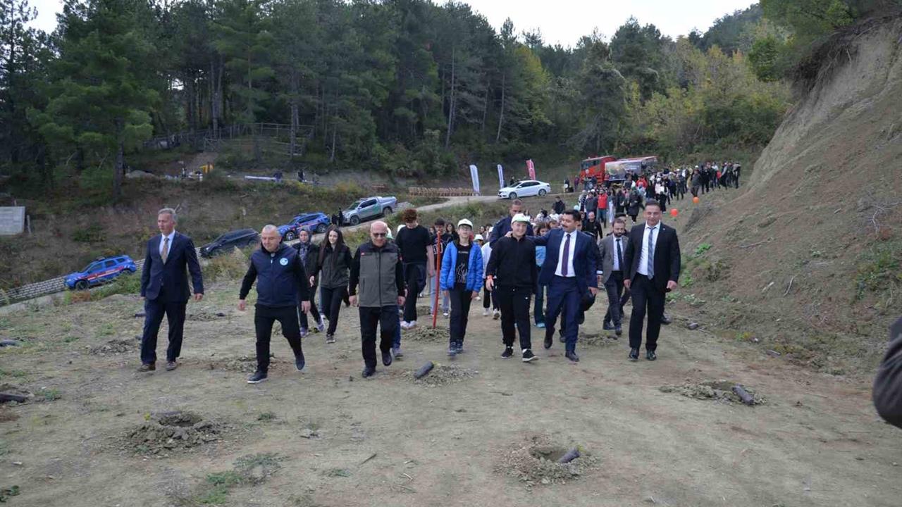 Sinop Türkeli'de 11 Kasım Milli Ağaçlandırma Günü Kutlandı