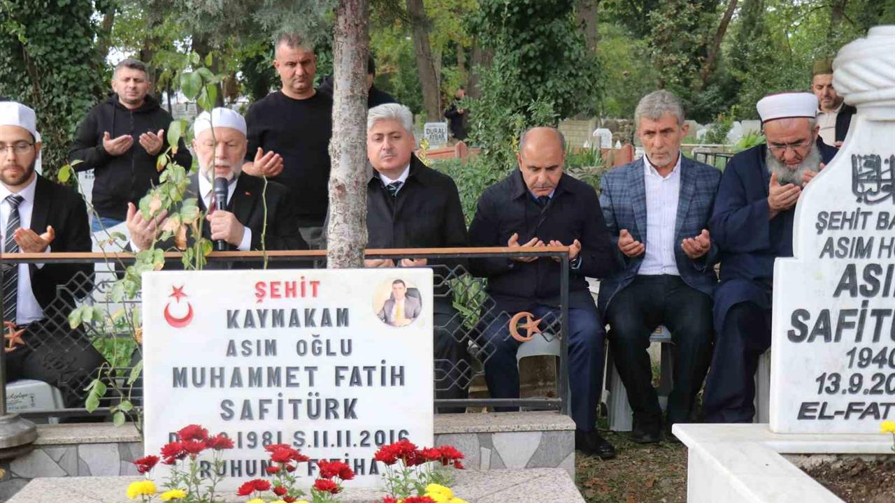 Mardin Derik'te Şehit Kaymakam Safitürk İçin Anma Töreni Düzenlendi
